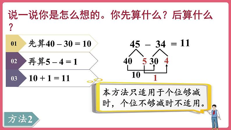 2.2.两位数减两位数的口算 （课件）三年级上册数学人教版06