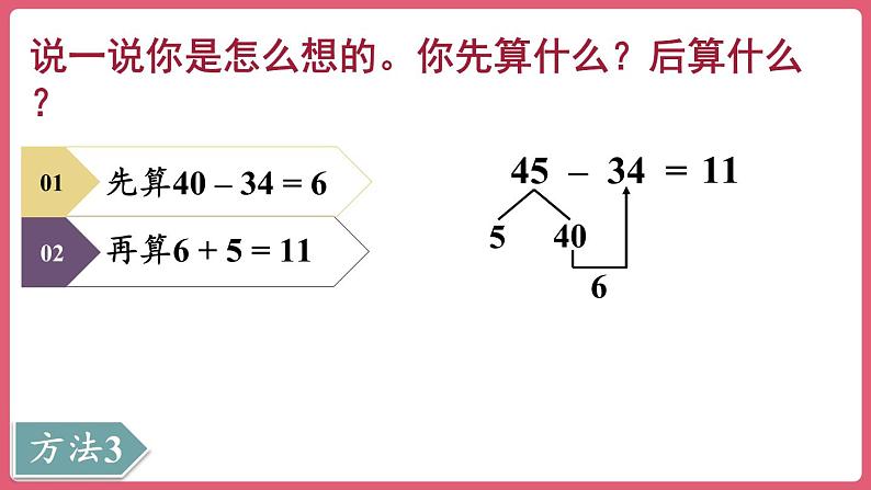 2.2.两位数减两位数的口算 （课件）三年级上册数学人教版07