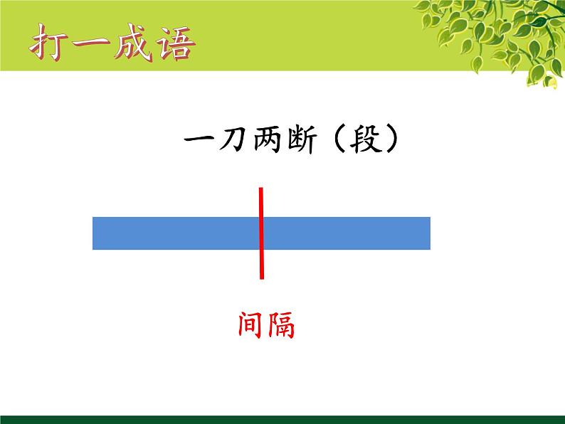 五年级数学上册植树问题，课件第1页