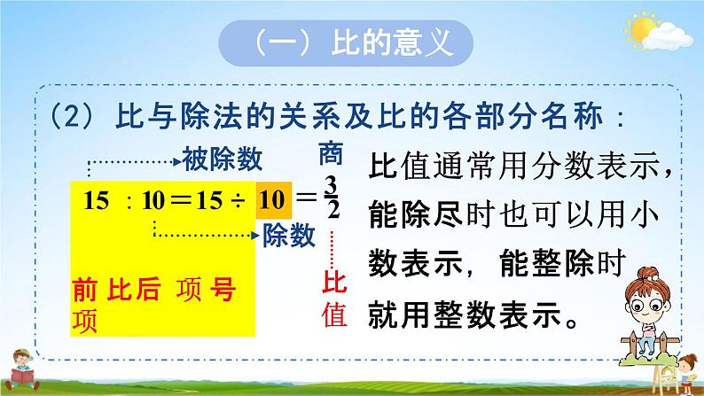 人教版六年级数学上册《9-2总复习 比》课堂教学课件PPT小学公开课第4页