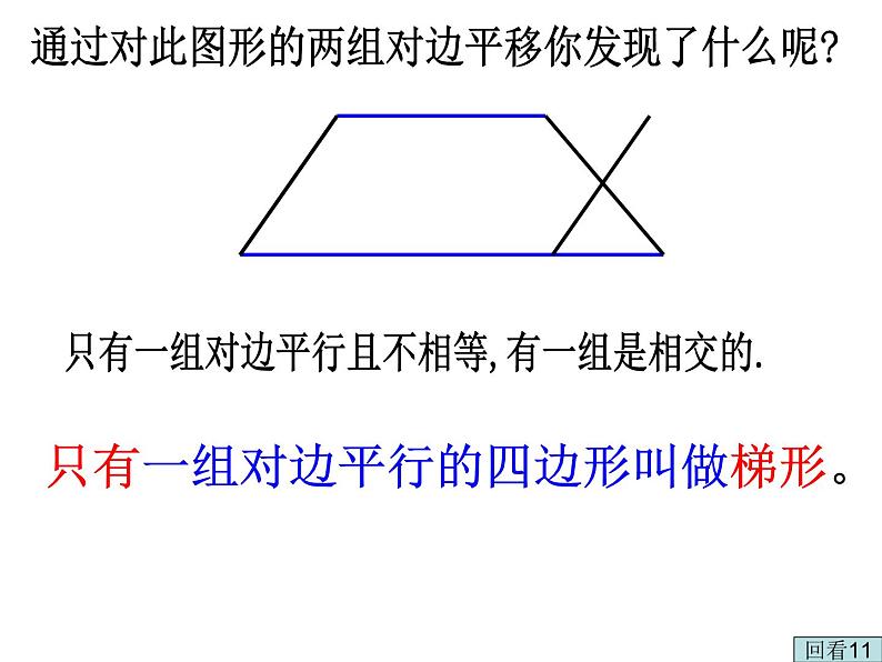 人教版四年级上册《认识梯形》课件06