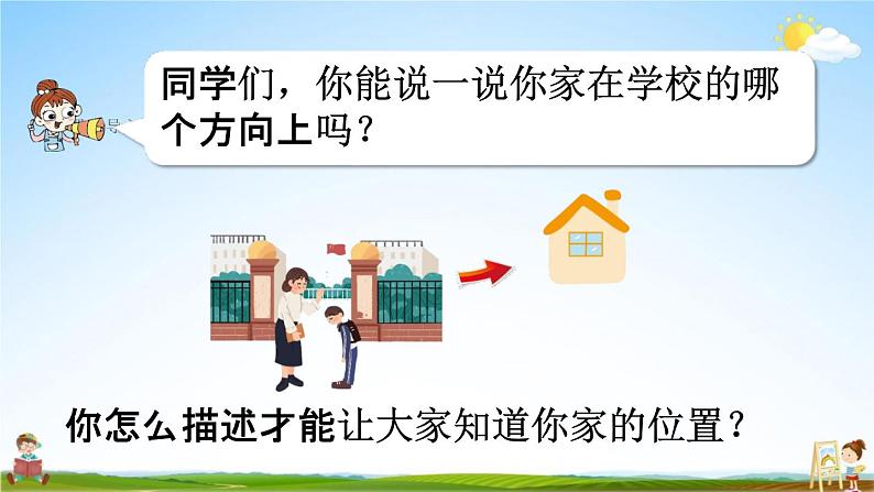 人教版六年级数学上册《2-1 用方向和距离确定位置》课堂教学课件PPT小学公开课04