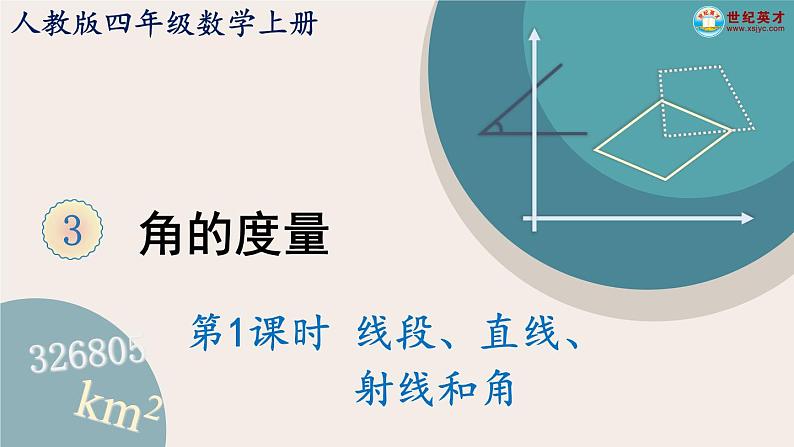 3.1《线段、直线、射线和角》PPT课件+教学设计+同步练习01