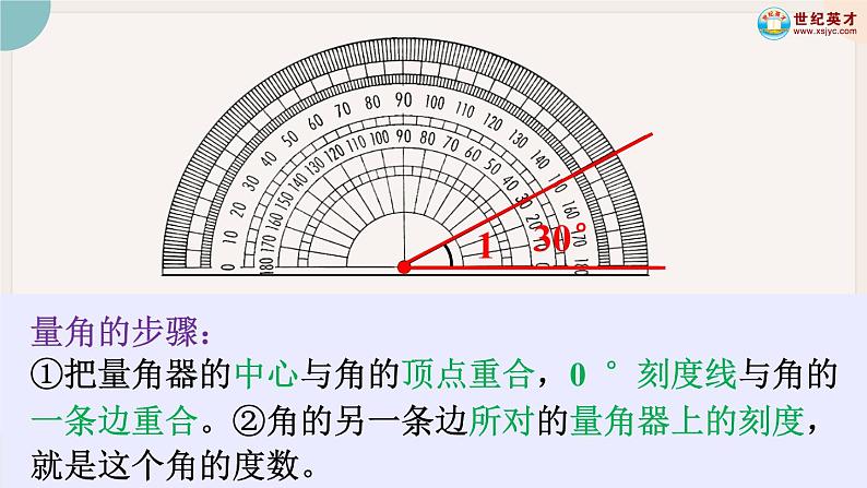 3.2《 角的度量》PPT课件+教学设计+同步练习06