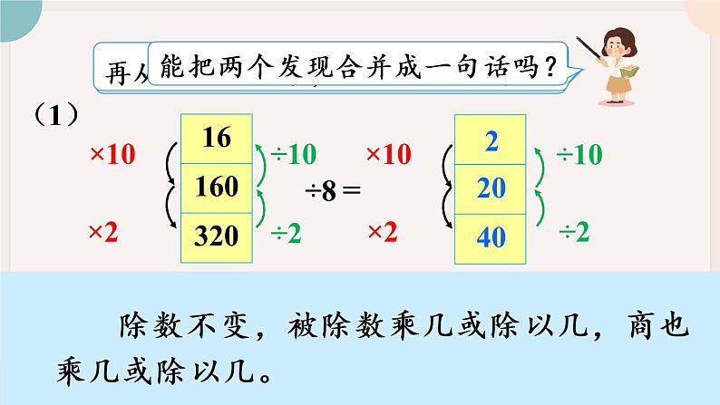 6.11《商的变化规律》PPT课件+教学设计+同步练习05