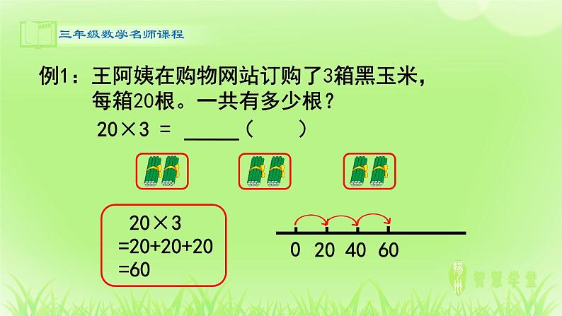 三年级数学9.1《整十、整百数乘一位数的口算和估算》课件第5页