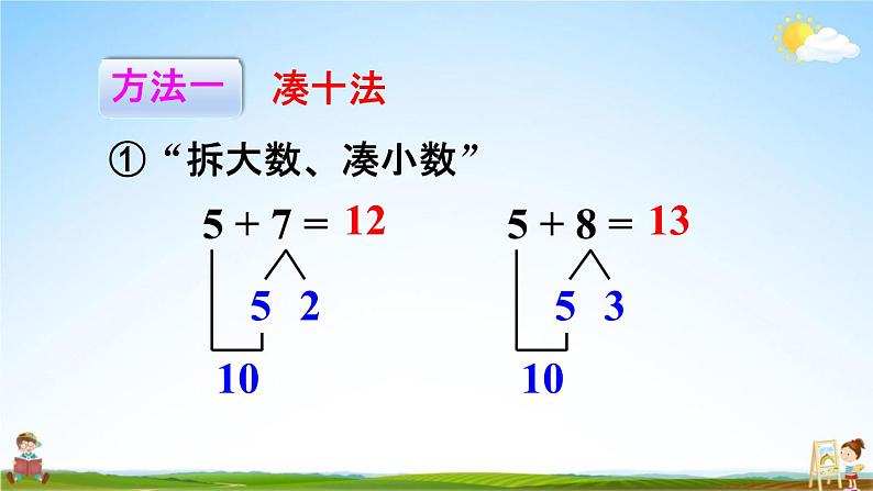 人教版一年级数学上册《8-4  5、4、3、2加几》课堂教学课件PPT小学公开课第7页