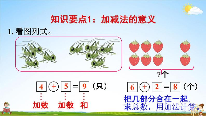 人教版一年级数学上册《9-2总复习 20以内数的加减法》课堂教学课件PPT小学公开课03