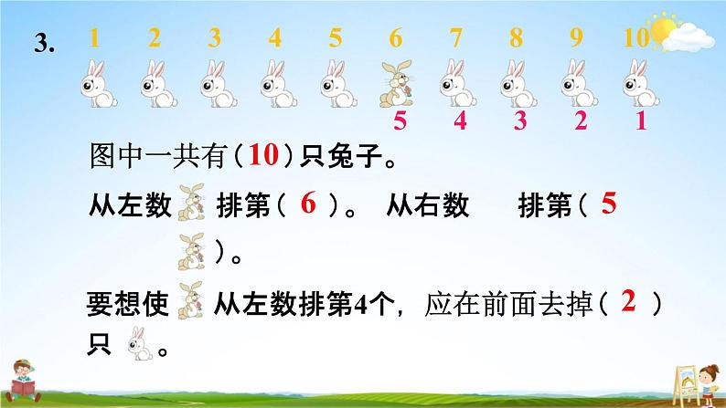 人教版一年级数学上册《5-14 整理和复习》课堂教学课件PPT小学公开课07