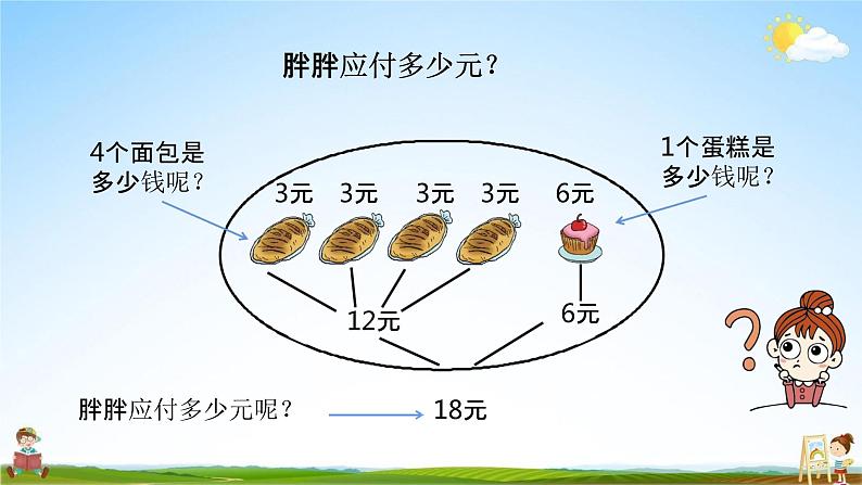 北师大版三年级数学上册《1-1乘加混合运算及其应用》课堂教学课件PPT小学公开课第6页