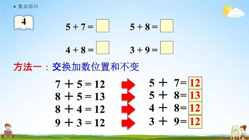 人教版一年级数学上册《8-10 练习二十二》课堂教学课件PPT小学公开课第2页