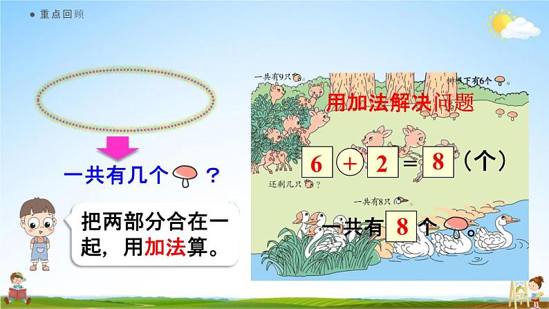 人教版一年级数学上册《5-18 练习十二》课堂教学课件PPT小学公开课02