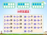 人教版一年级数学上册《5-19 练习十三》课堂教学课件PPT小学公开课