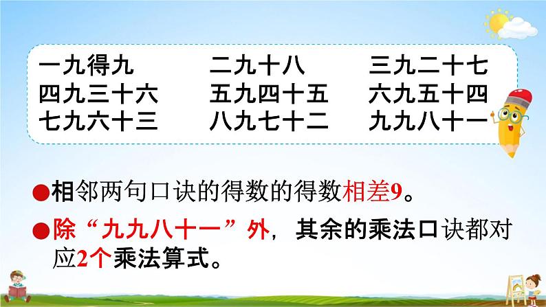 人教版二年级数学上册《6-12 练习二十二》课堂教学课件PPT小学公开课第7页