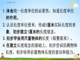 人教版二年级数学上册《1-1 认识厘米》课堂教学课件PPT小学公开课