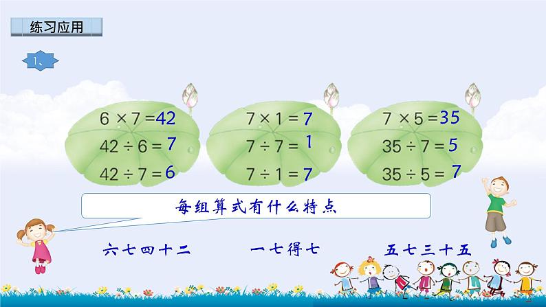 苏教版二年级上册6.2《用7的乘法口诀求商》PPT课件第7页