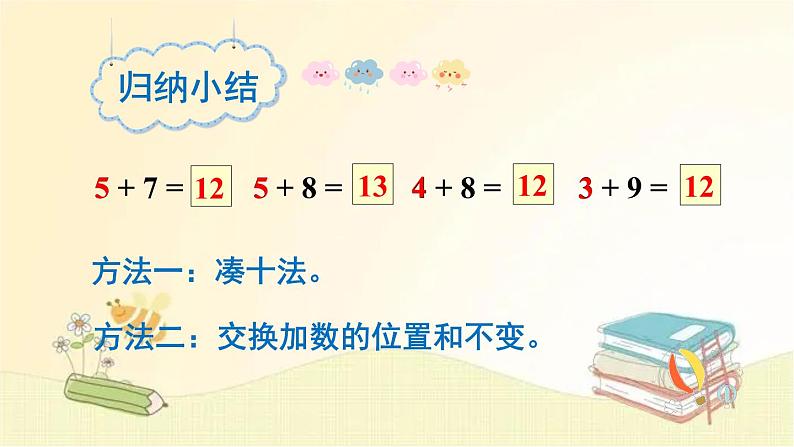 人教版数学一年级上册 第4课时 5、4、3、2加几 课件08