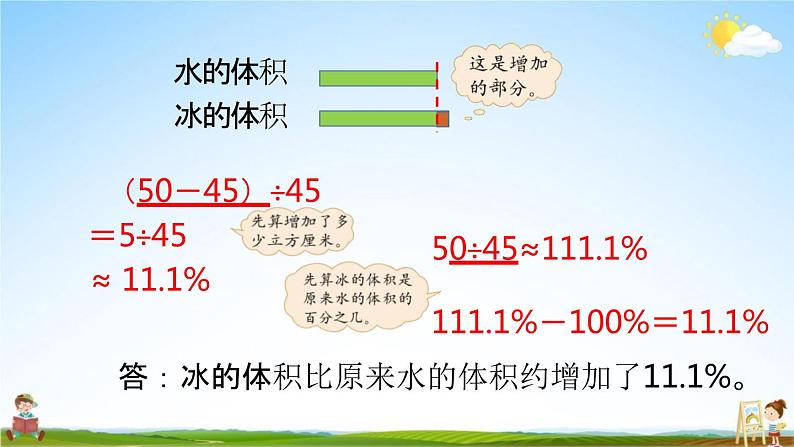 北师大版六年级数学上册《第七单元 第1课时 百分数的应用（一）》课堂教学课件PPT小学公开课第5页