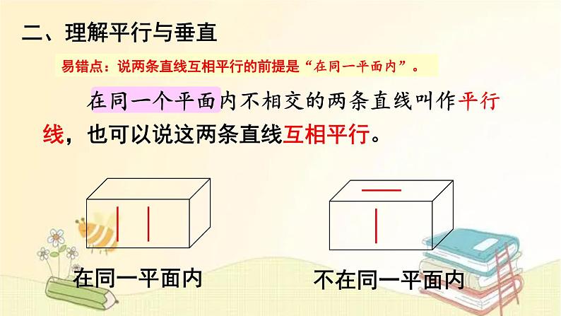 人教版数学四年级上册 第1课时 平行与垂直 课件第6页