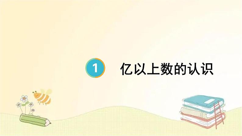 人教版数学四年级上册 第8课时 亿以上数的认识 课件第1页