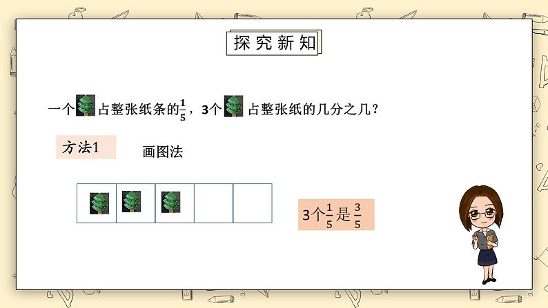 北师大版五下3.1《分数乘法（一）（1）》课件+教学设计+同步练习07