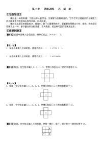 2022年 四川 二年级  数学 下期 思维训练  巧  填  数（无答案）