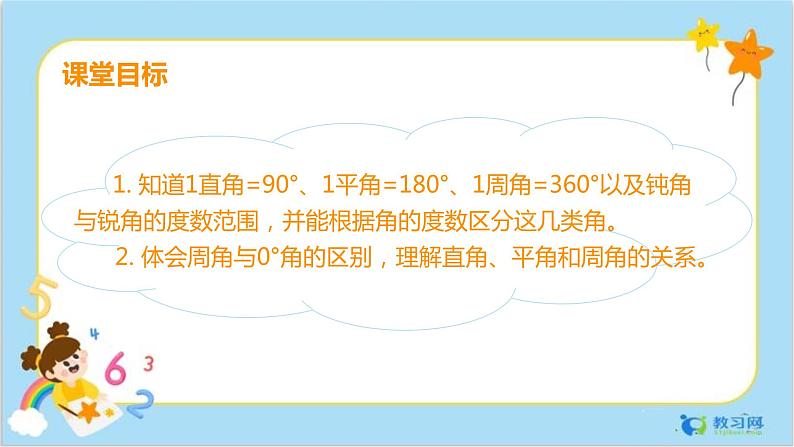 数学RJ版 4年级上册 第3单元 3.3角的分类 PPT课件+教案02