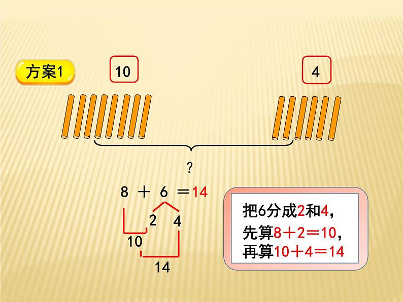 一年级北师大版数学上册 7.4 有几棵树  课件206