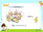 数学RJ版 二年级上册 4.1 乘法的初步认识（1） PPT课件+教案