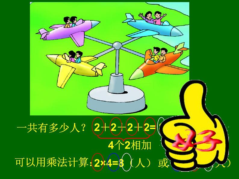 二年级北师大版数学上册 3.2儿童乐园  课件1第3页