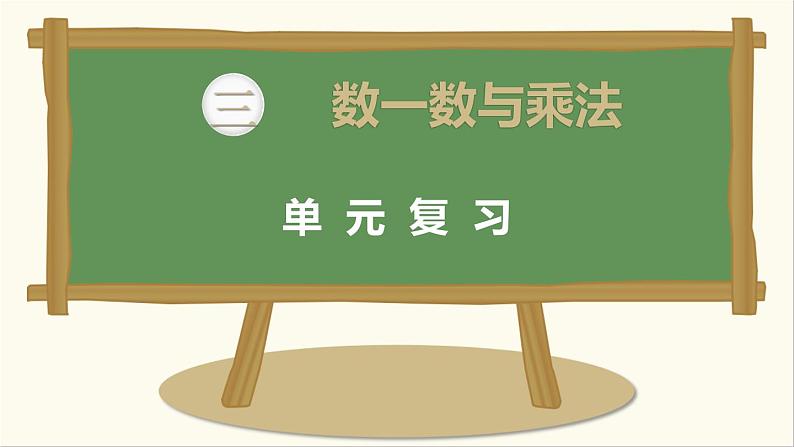 二年级北师大版数学上册 第三单元 数一数与乘法  复习课件101