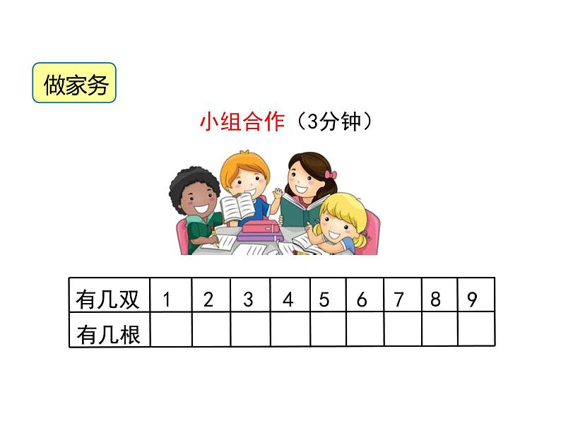 二年级北师大版数学上册 5.2做家务  课件第4页