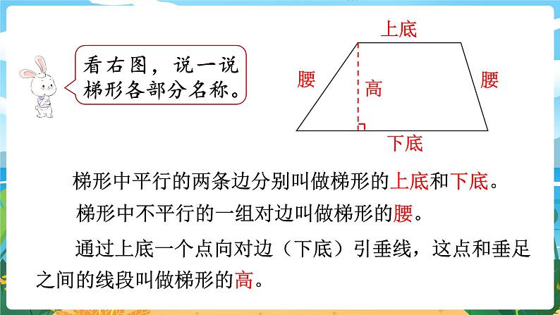 四数下（XSD）第六单元  平行四边形和梯形 第2课时  梯形 PPT课件05