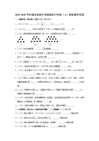 2019-2020学年湖北省咸宁市通城县六年级（上）期末数学试卷