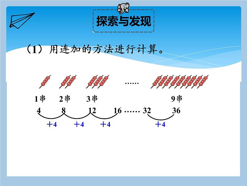 二年级数学北师大版上册  5.5小熊请客  课件2第7页