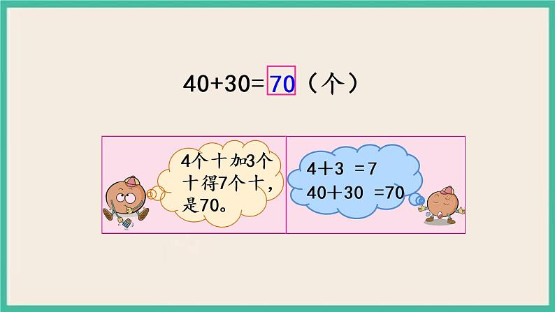 4.1 整十数加、减整十数 课件第4页