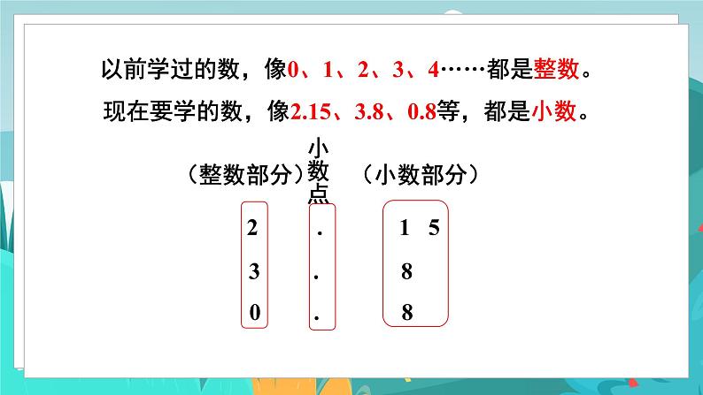 四数下（JJ）第6单元 第1课时  小数的认识 PPT课件05