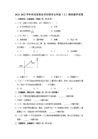 2021-2022学年河北省保定市安国市五年级（上）期末数学试卷