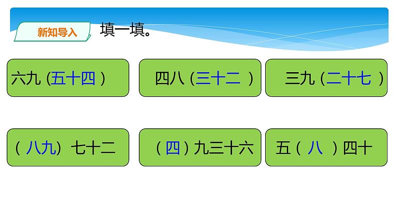 二年级数学北师大版上册  8.4 做个乘法表  课件02