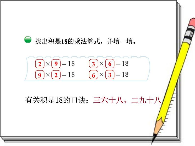 二年级数学北师大版上册  8.4 做个乘法表  课件1第5页