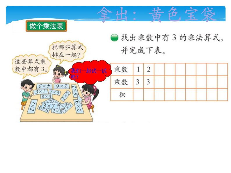 二年级数学北师大版上册  8.4 做个乘法表  课件2第4页