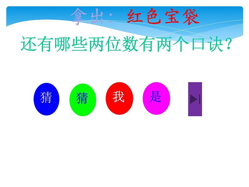 二年级数学北师大版上册  8.4 做个乘法表  课件2第7页