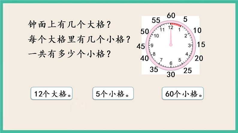 2.1 认识时、分 课件+练习05