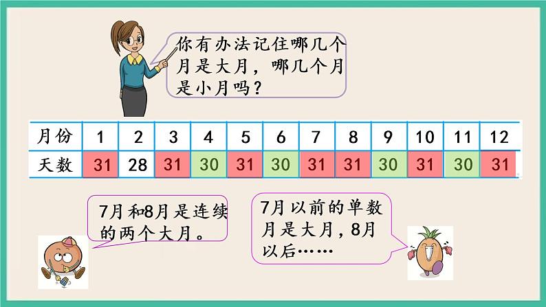 5.1 认识年、月、日 课件+练习08