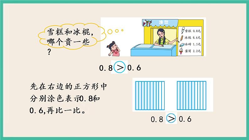 8.2 小数的大小比较 课件+练习04