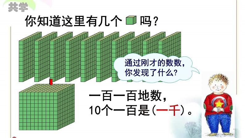 人教版二年级下册《1000以内数的认识》课件第6页