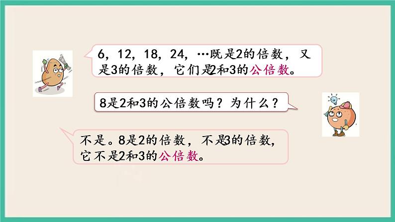 3.9 公倍数和最小公倍数 课件（送练习）06