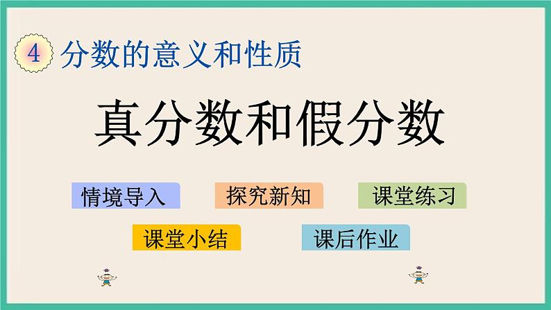 4.5 真分数和假分数 课件（送练习）01