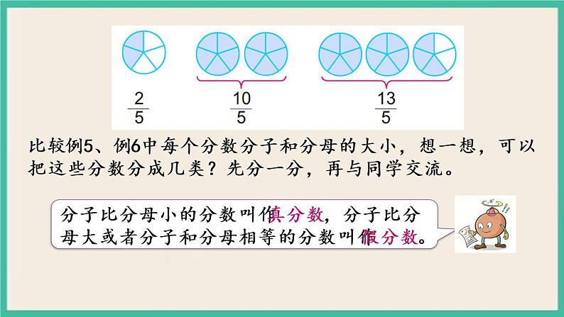 4.5 真分数和假分数 课件（送练习）06