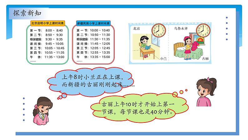 三年级数学北师大版上册 7.3 时间表   课件1第8页